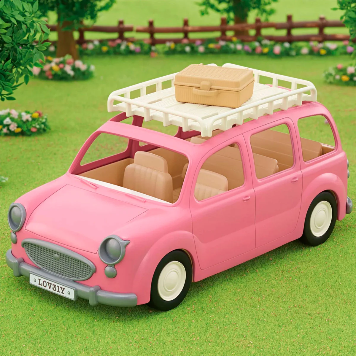 FIGURA COLECCIONABLE SYLVANIAN FAMILIES VAN PICNIC FAMILIAR - 3