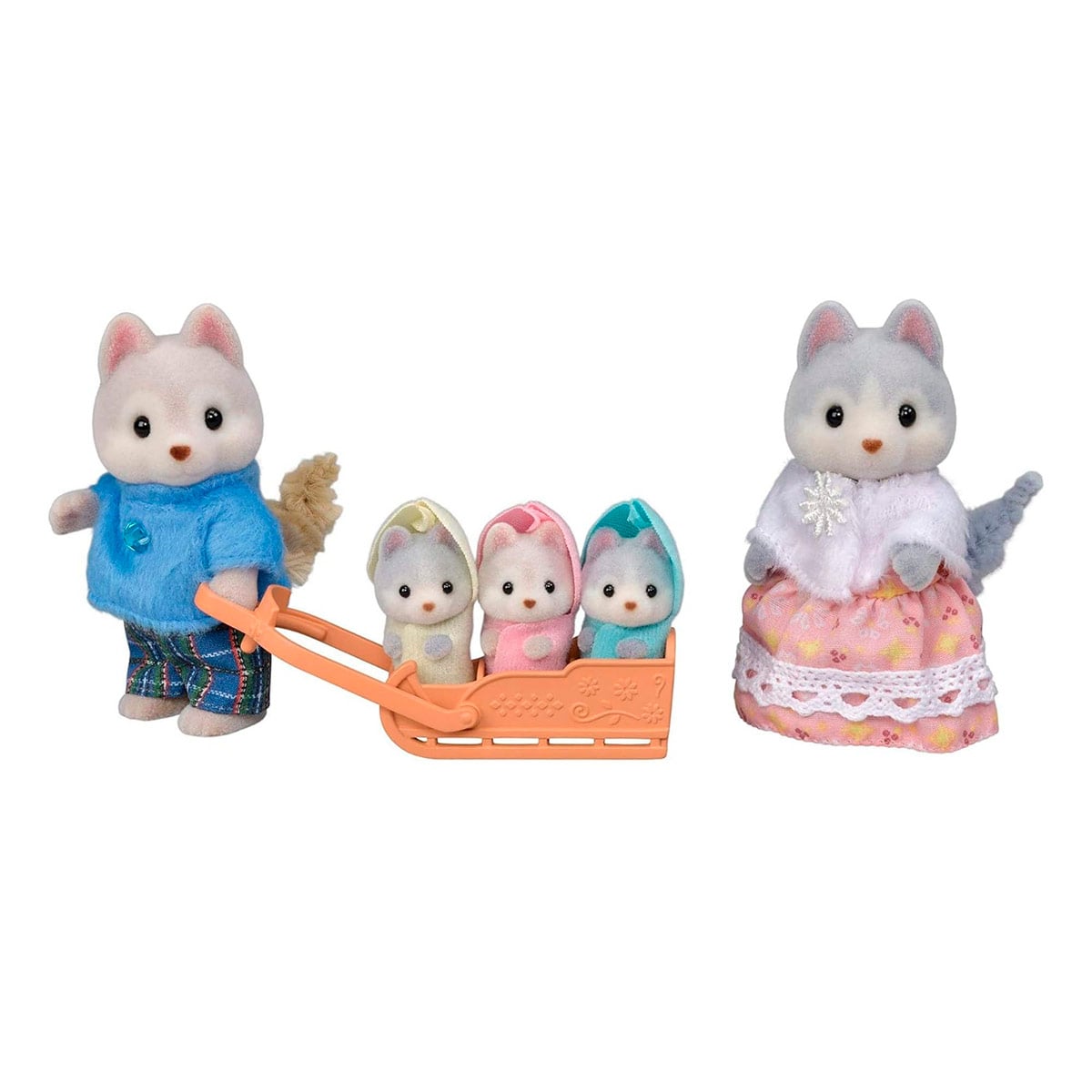 FIGURA COLECCIONABLE SYLVANIAN FAMILIES FAMILIA HUSKY - 2