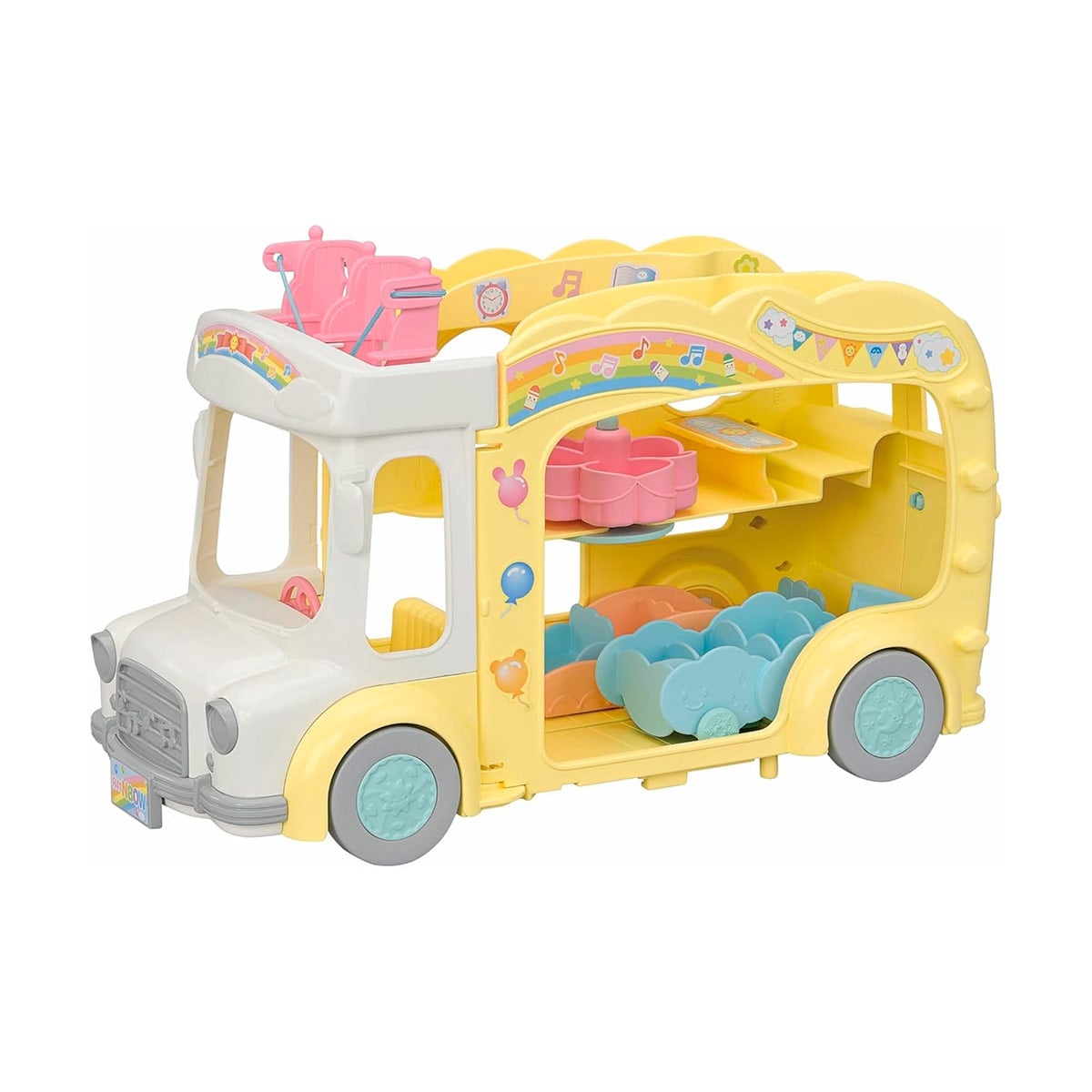 FIGURA COLECCIONABLE SYLVANIAN FAMILIES AUTOBUS ARCOIRIS - 2