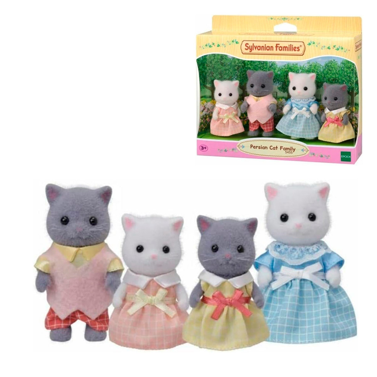 FIGURA COLECCIONABLE SYLVANIAN FAMILIES FAMILIA GATO PERSA - 1