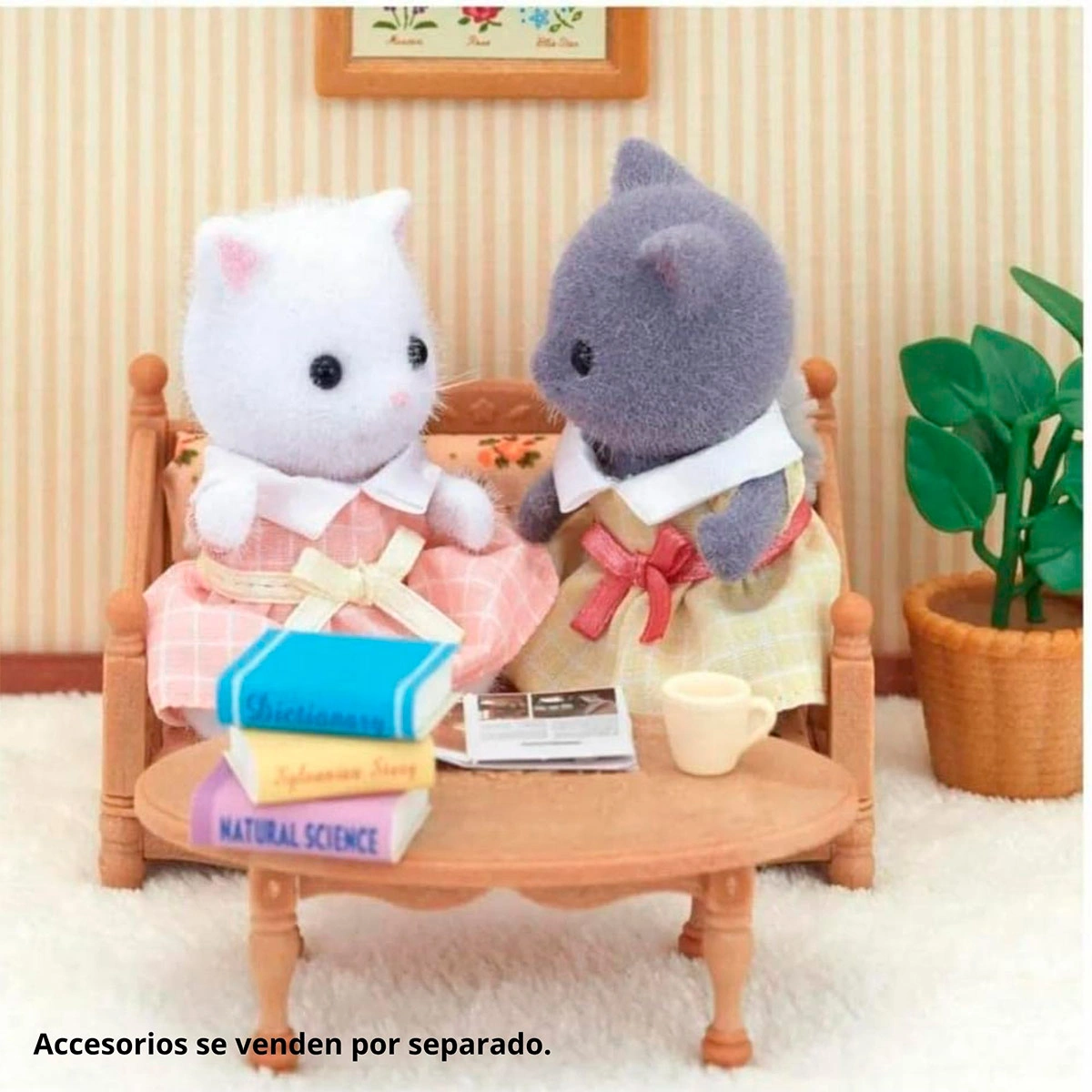 FIGURA COLECCIONABLE SYLVANIAN FAMILIES FAMILIA GATO PERSA - 4