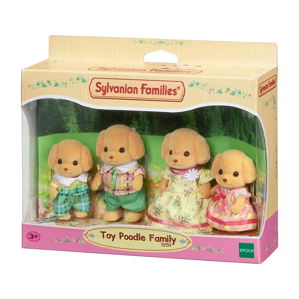 FIGURA COLECCIONABLE SYLVANIAN FAMILIES FAMILIA PERRO CANICHE - 4