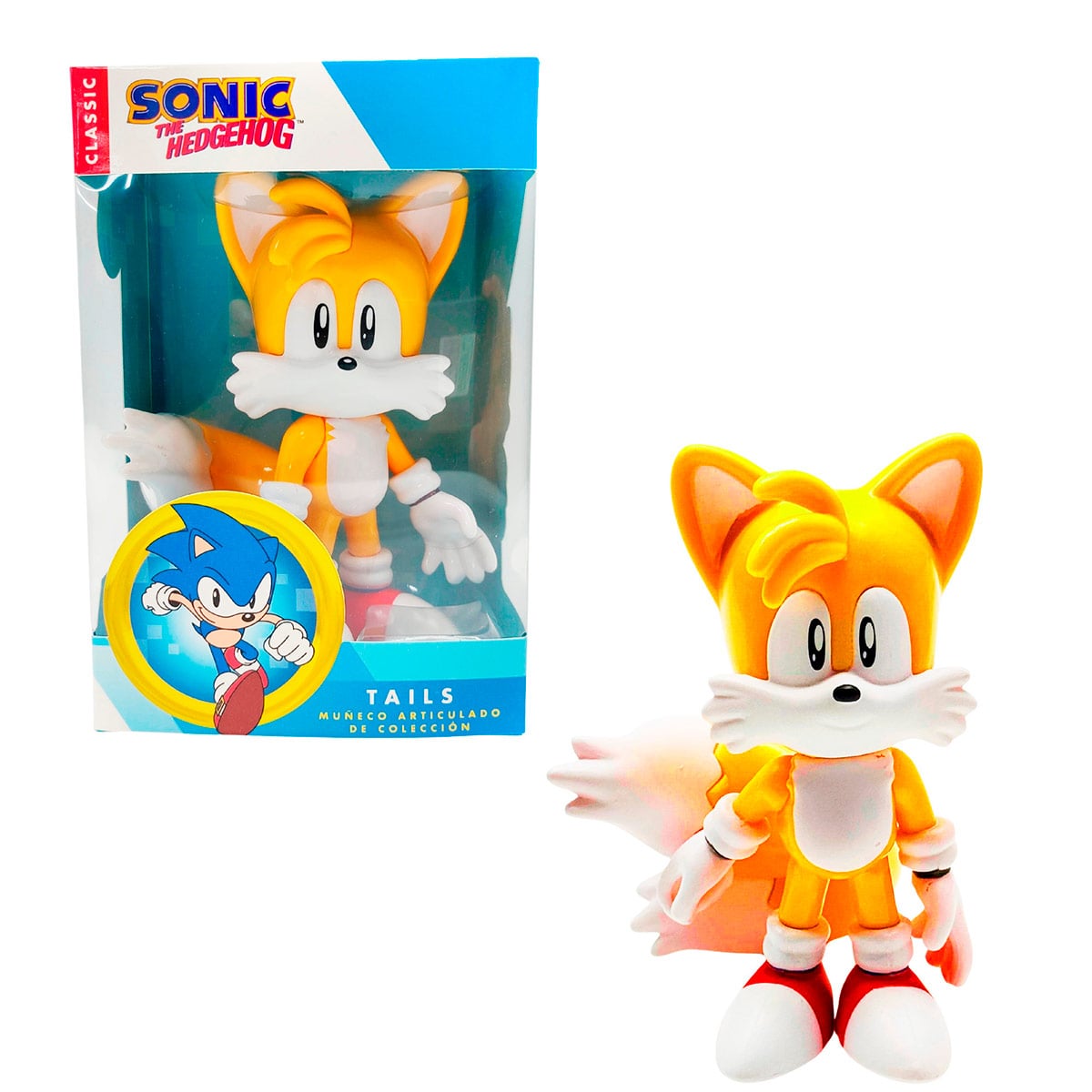 FIGURA DE ACCIÓN SONIC VALUE TAILS 10 CM - 1