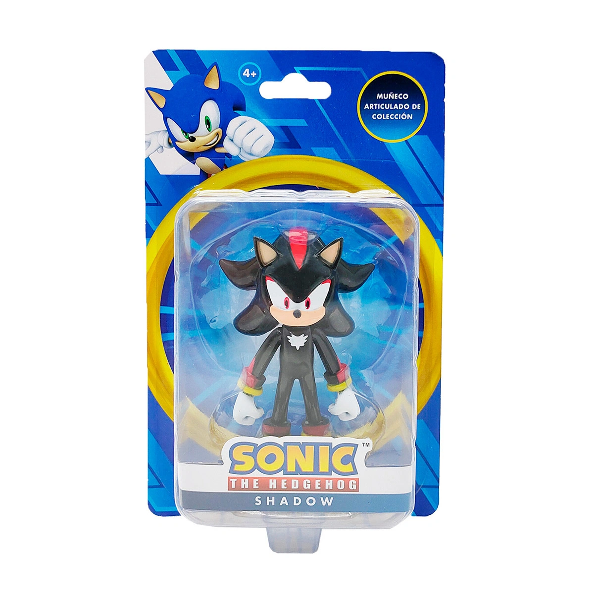 FIGURA DE ACCIÓN SONIC VALUE SHADOW 10 CM - 3