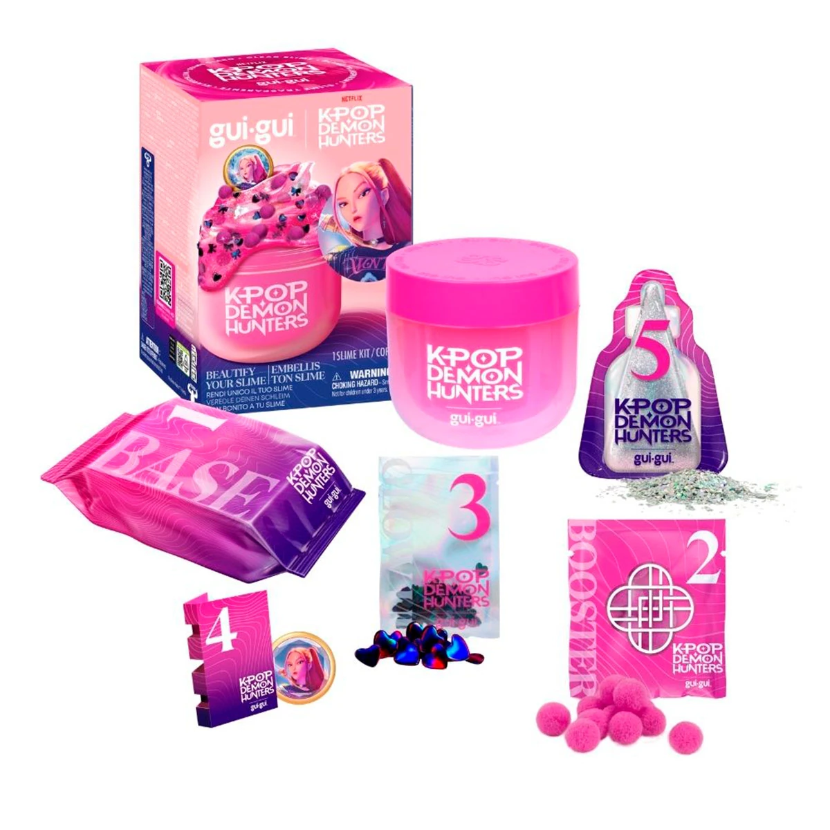 KIT SLIME GUI GUI K-POP DEMON HUNTERS SLIME - MODELO ALEATORIO - 4