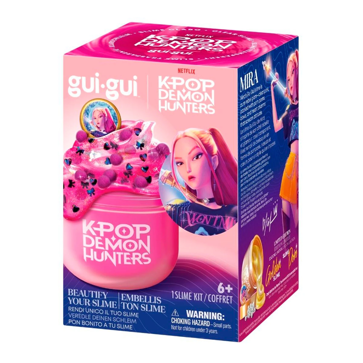 KIT SLIME GUI GUI K-POP DEMON HUNTERS SLIME - MODELO ALEATORIO - 6