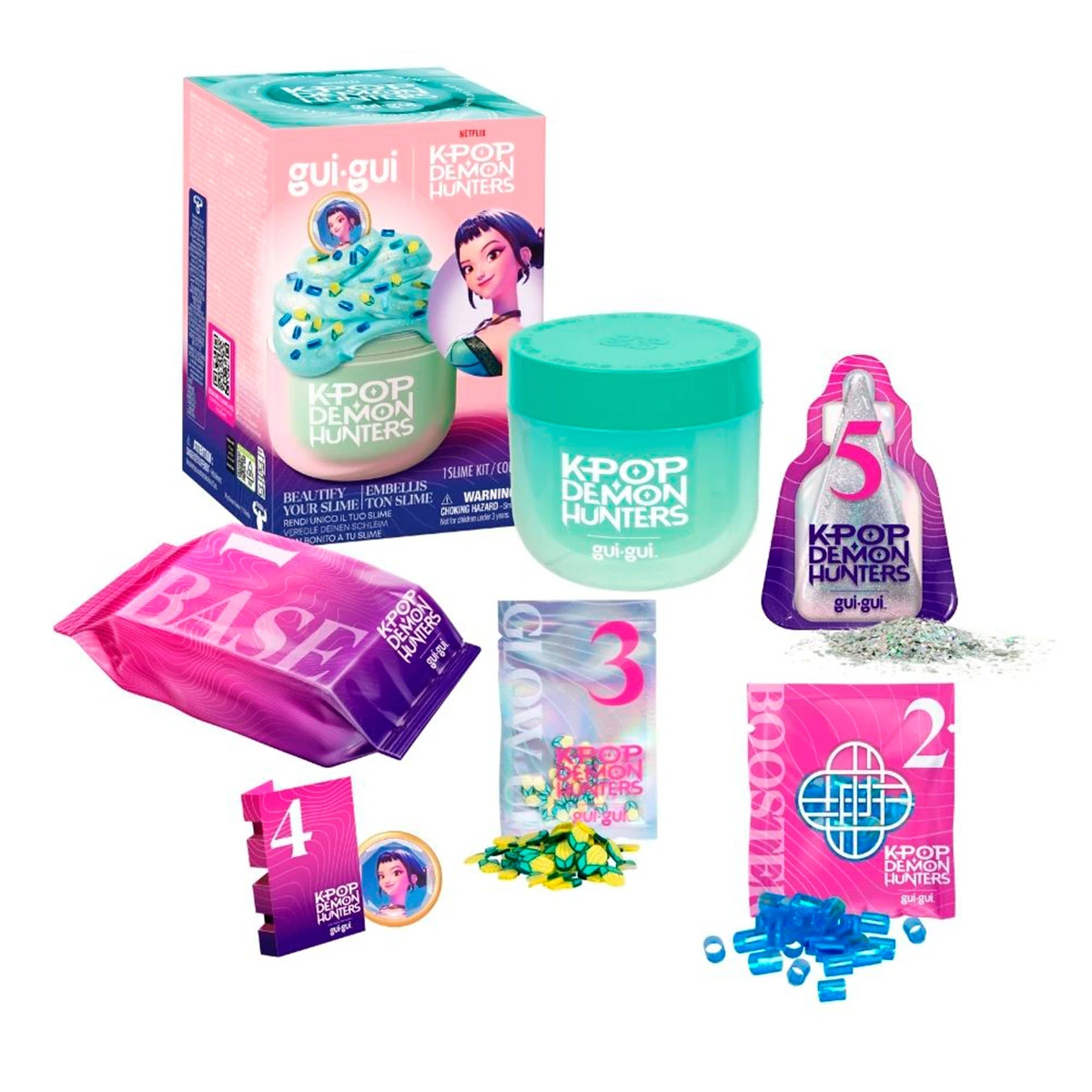 KIT SLIME GUI GUI K-POP DEMON HUNTERS SLIME - MODELO ALEATORIO - 7