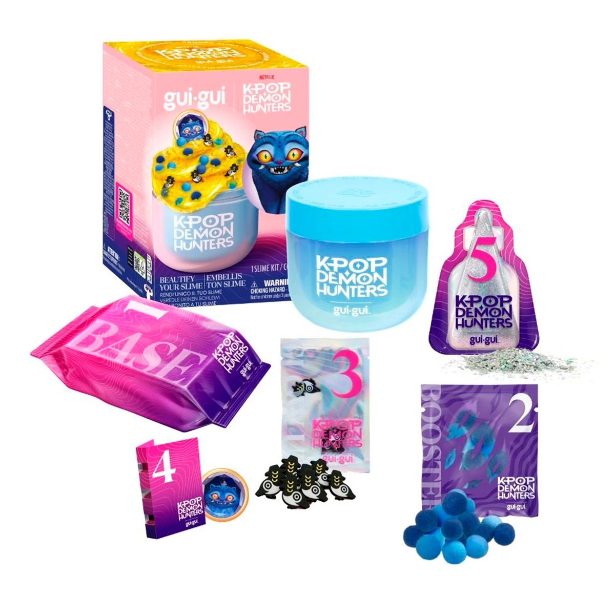 KIT SLIME GUI GUI K-POP DEMON HUNTERS SLIME - MODELO ALEATORIO - 10