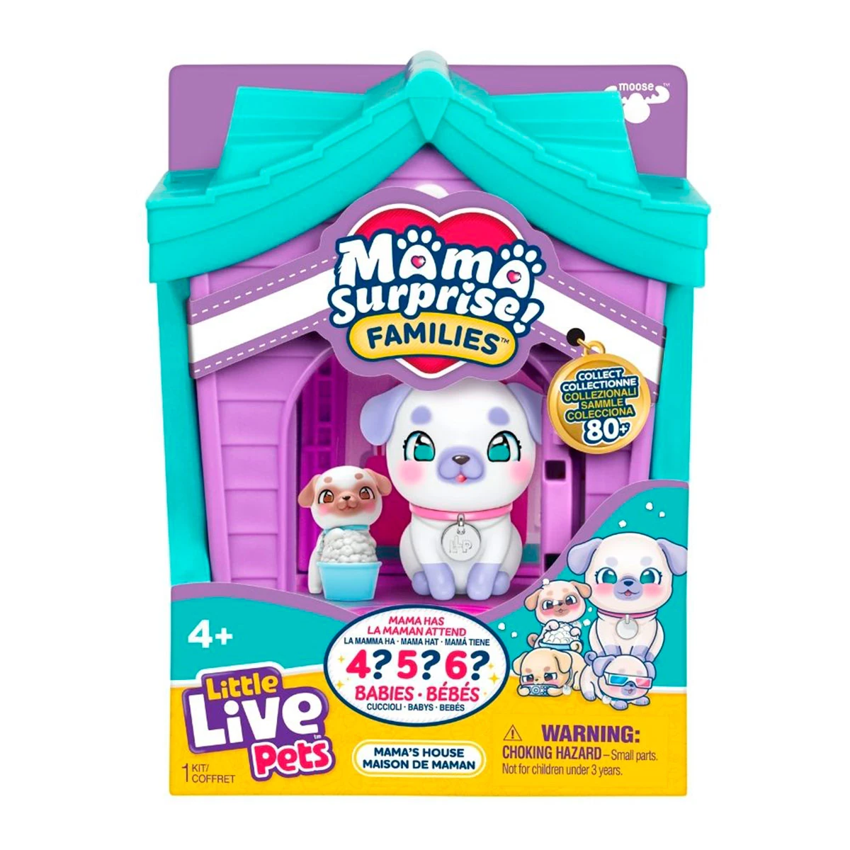 JUGUETE DIDACTICO LITTLE LIVE PETS MAMA SORPRESA FAMILIA CASA - 2