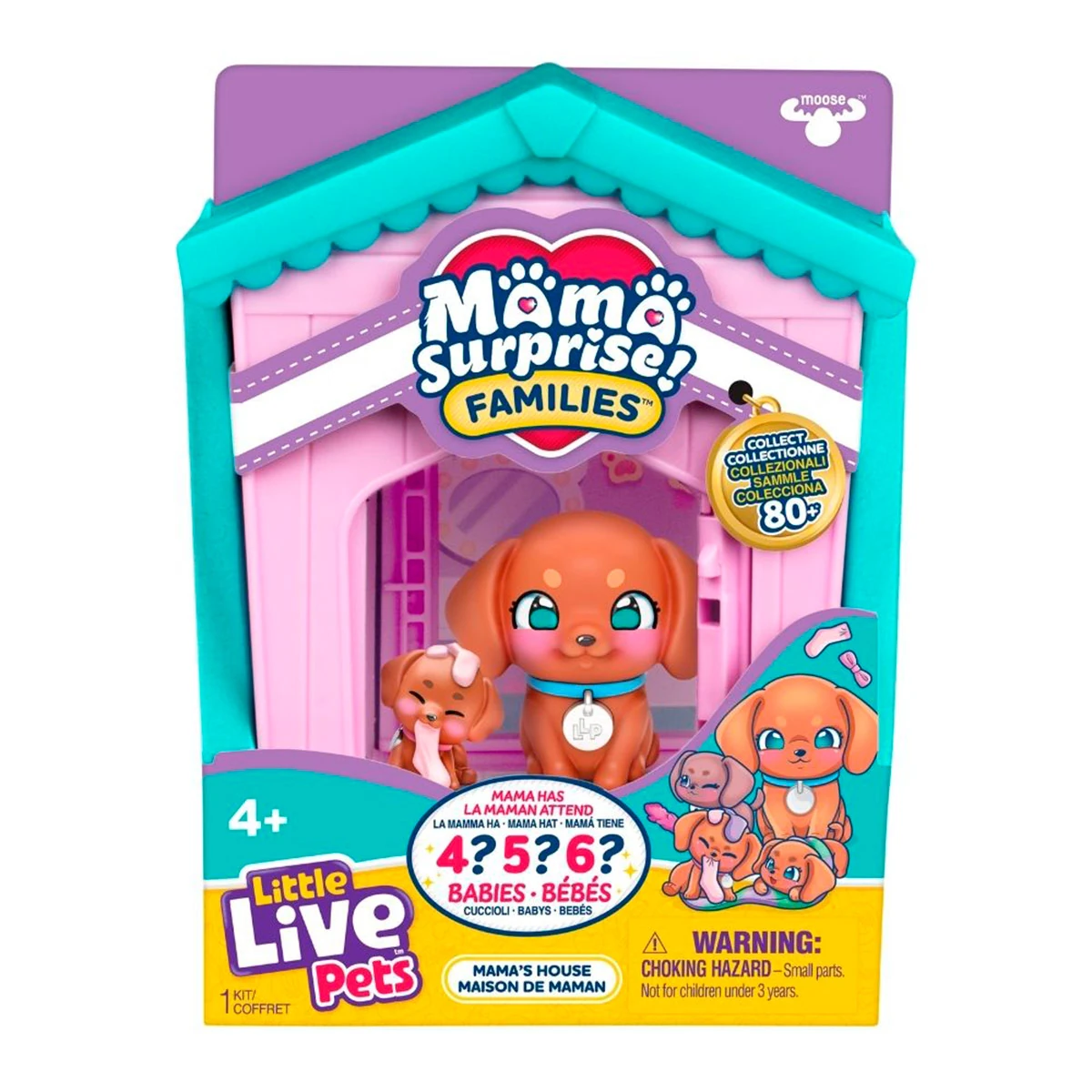JUGUETE DIDACTICO LITTLE LIVE PETS MAMA SORPRESA FAMILIA CASA - 13