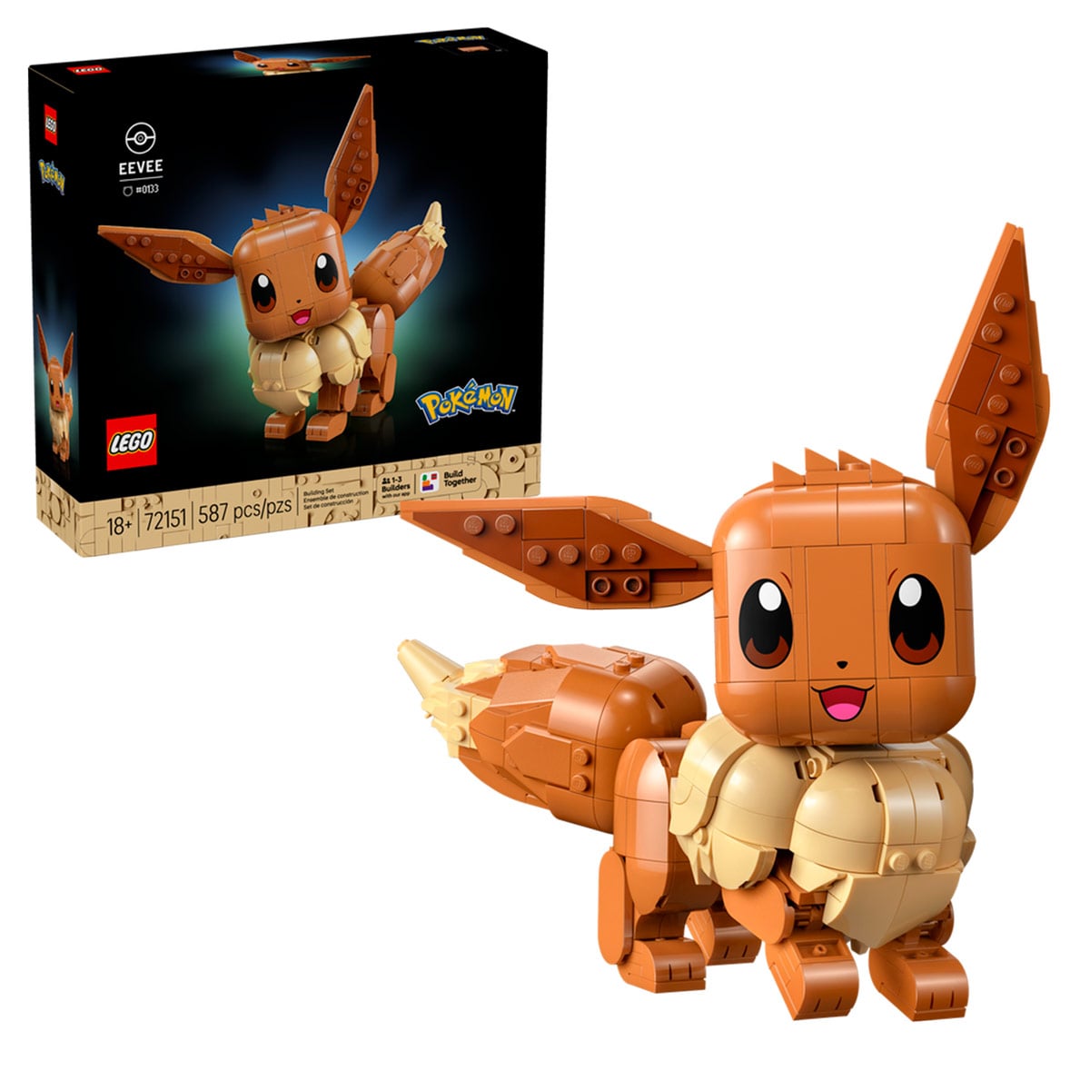 BLOQUES CONSTRUCCIÓN LEGO 72151 EEVEE - 1
