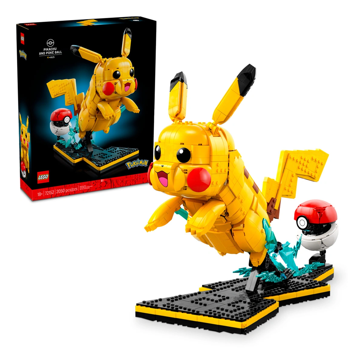 BLOQUES CONSTRUCCIÓN LEGO 72152 PIKACHU Y POK BALL - 1