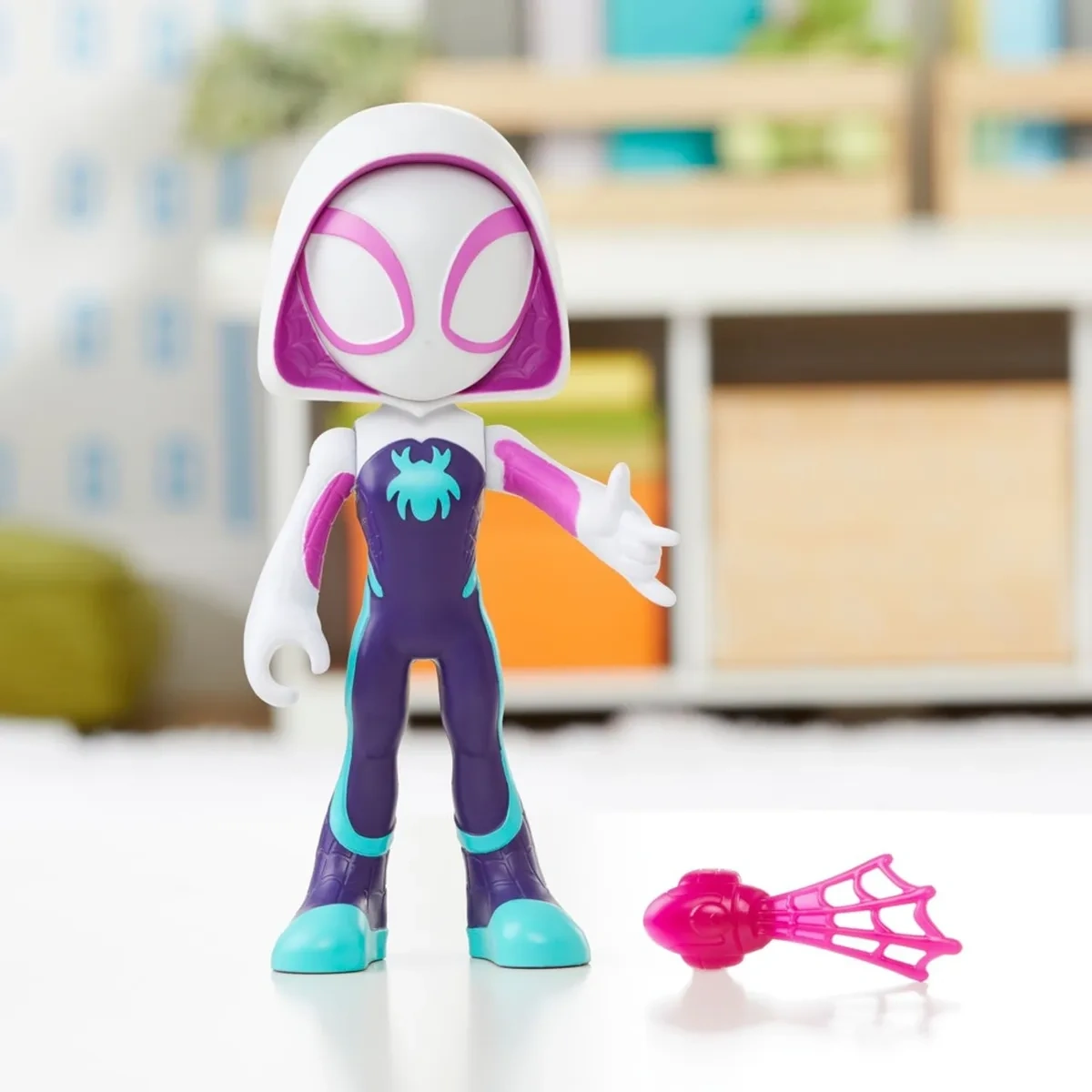 FIGURA DE ACCIÓN SPIDEY AMAZING FRIENDS GIGANTE GHOST-SPIDER - 6