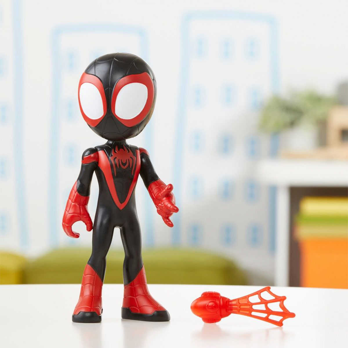 FIGURA DE ACCIÓN SPIDEY & HIS AMAZING FRIENDS SUPERSIZED MILES MORALES - 8