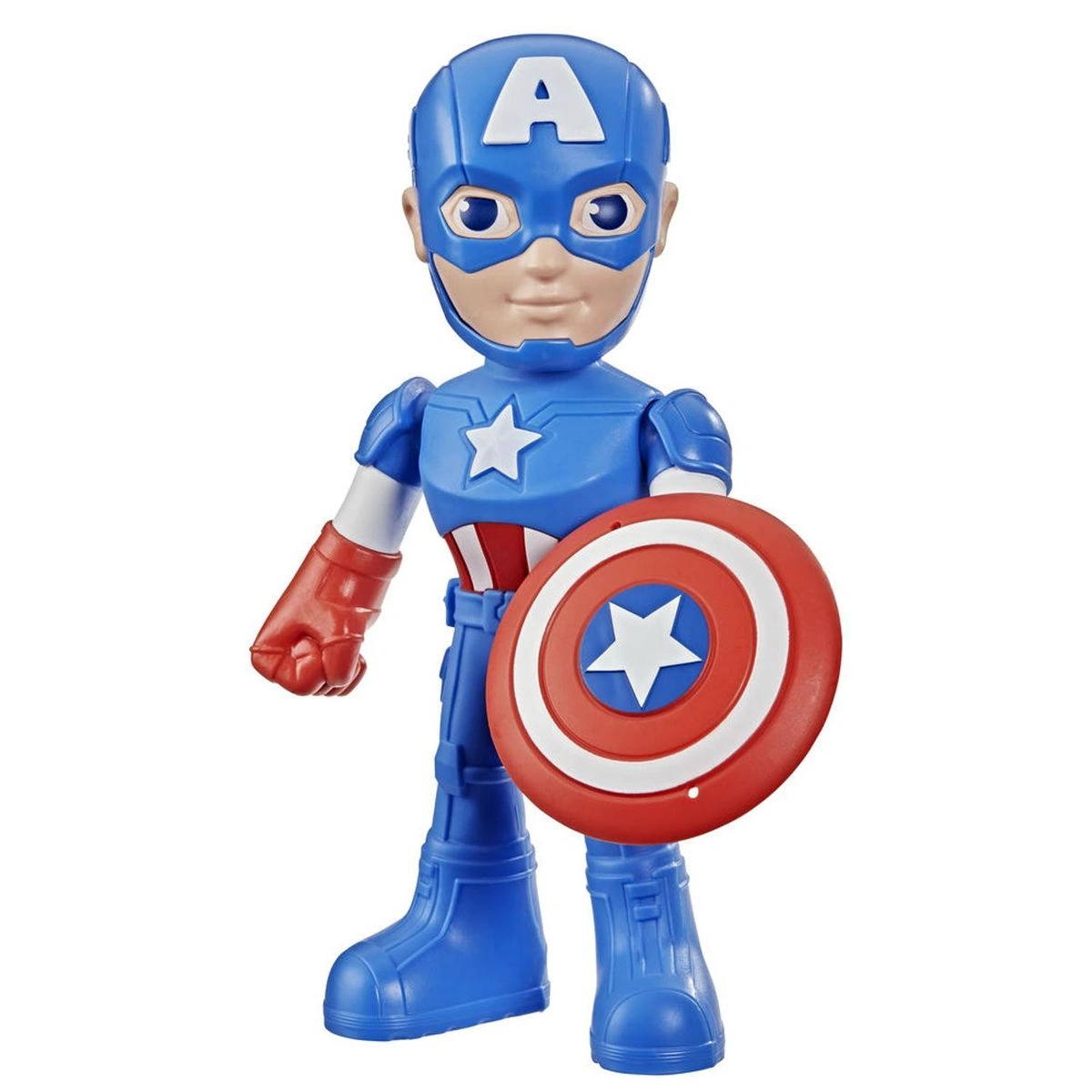 FIGURA DE ACCIÓN SPIDEY AMAZING FRIENDS CAPITÁN AMÉRICA - 1