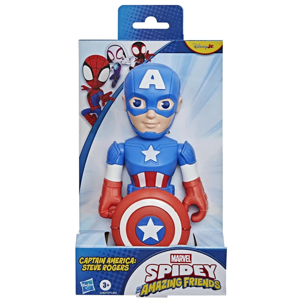 FIGURA DE ACCIÓN SPIDEY AMAZING FRIENDS CAPITÁN AMÉRICA - 2
