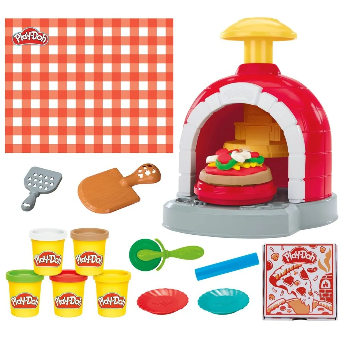 SET DE MASAS MOLDEABLES PIZZAS SELLA Y GIRA PLAY DOH - 2