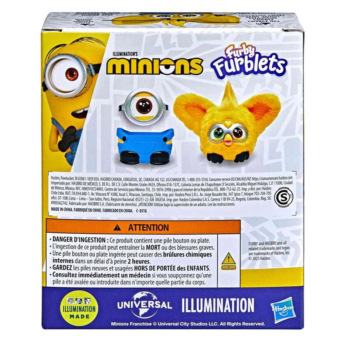 MINIAMIGO INTERACTIVO FURBY FURBLETS MINIONS - 11