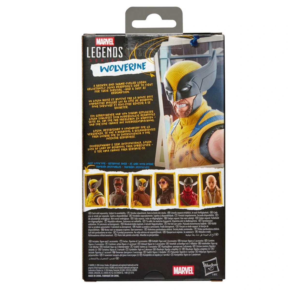 FIGURA DE ACCIÓN MARVEL LEGENDS WOLVERINE - 5