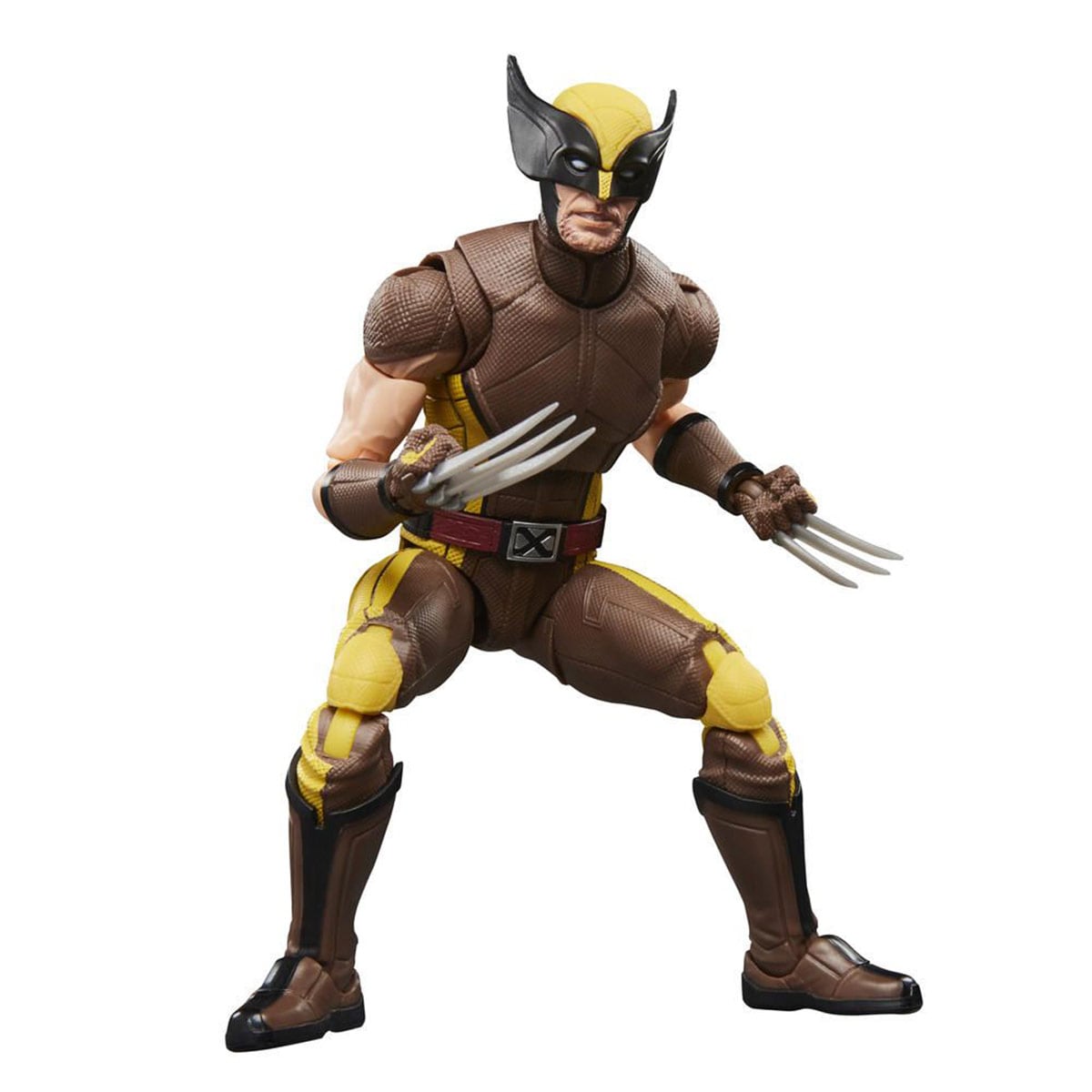 FIGURA DE ACCIÓN MARVEL LEGENDS TRAJE MARRÓN WOLVERINE - 4