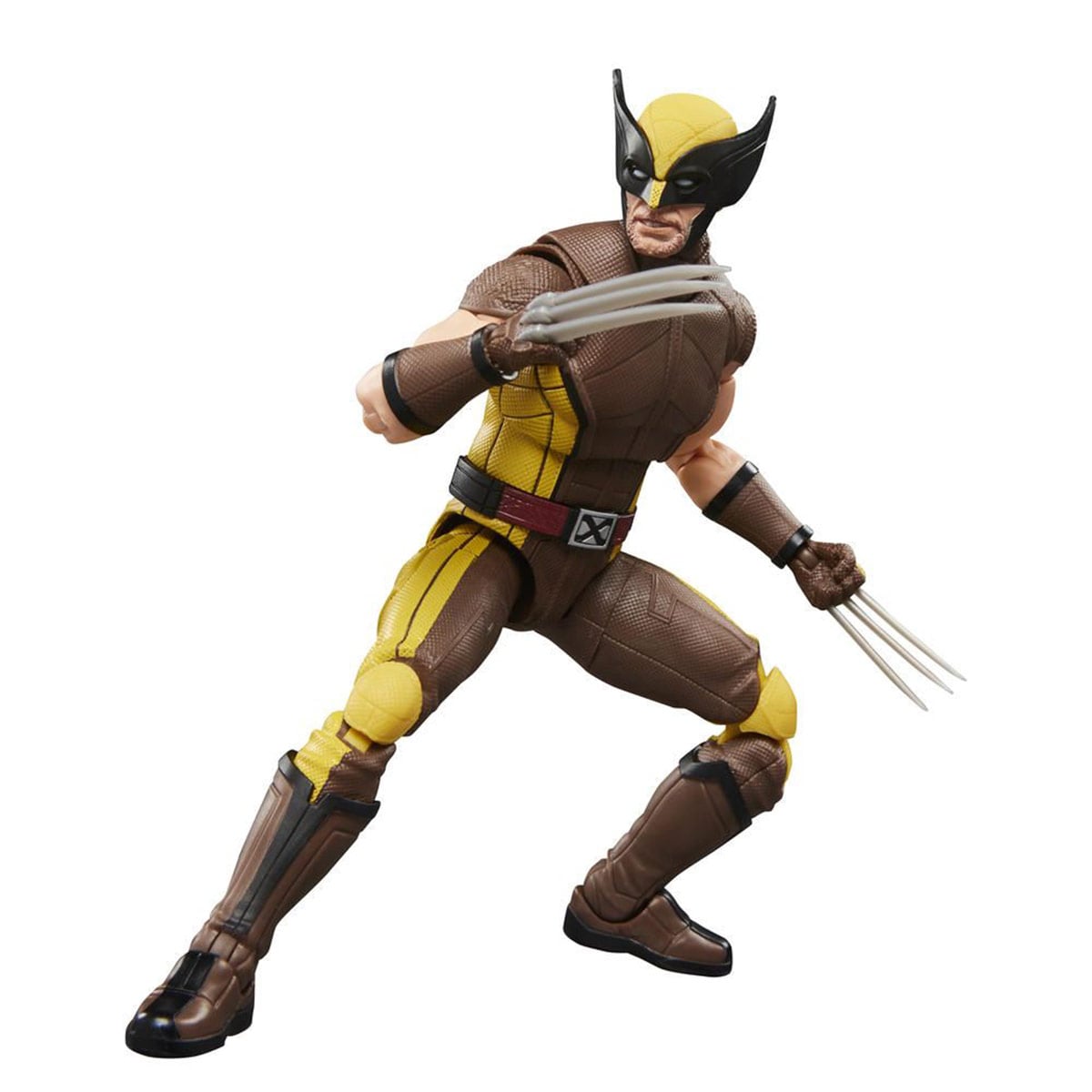 FIGURA DE ACCIÓN MARVEL LEGENDS TRAJE MARRÓN WOLVERINE - 8