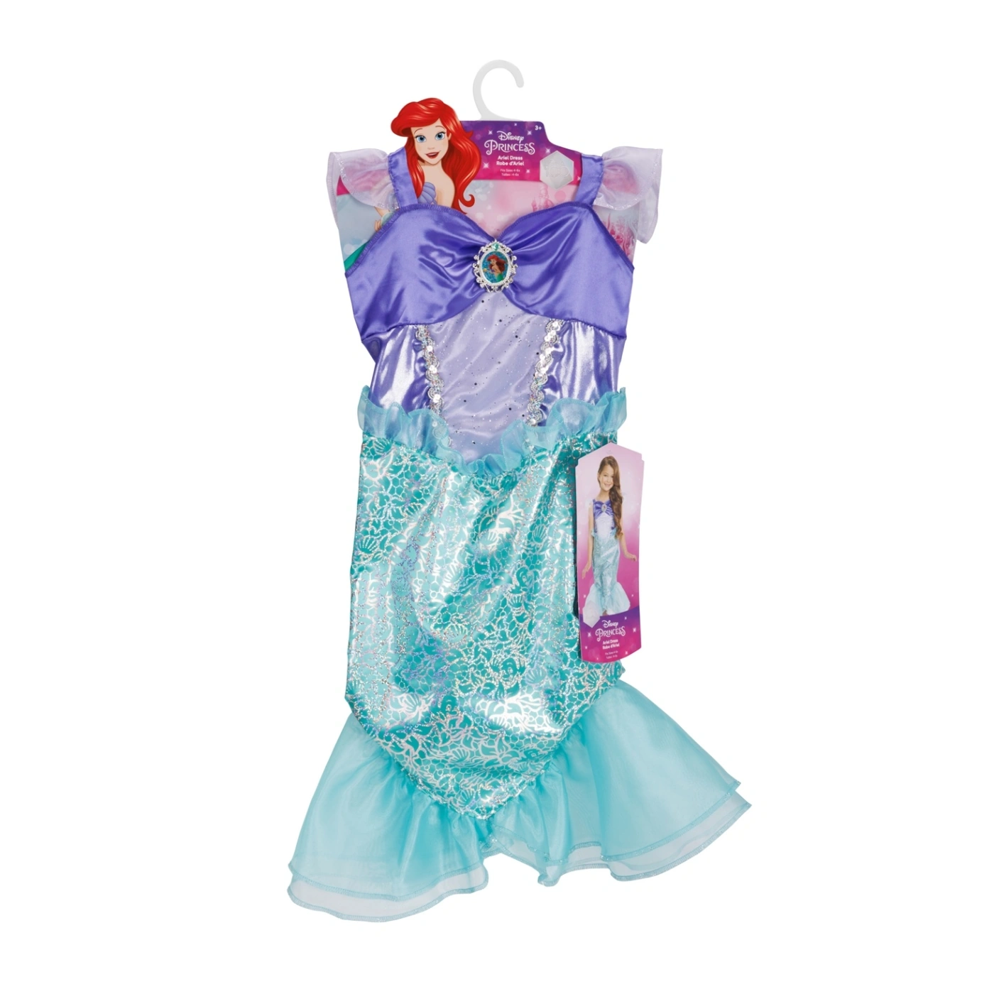 DISFRAZ DISNEY PRINCESAS ARIEL - 2