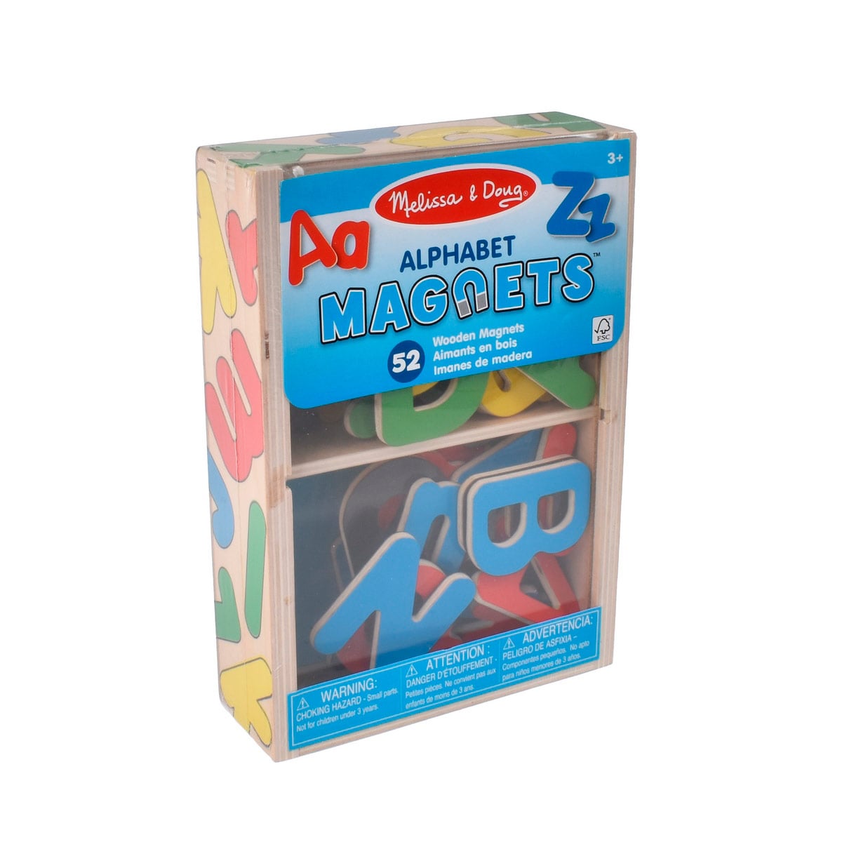 JUGUETE DIDÁCTICO MELISSA & DOUG ALFABETO MAGNETICO DE MADERA - 4