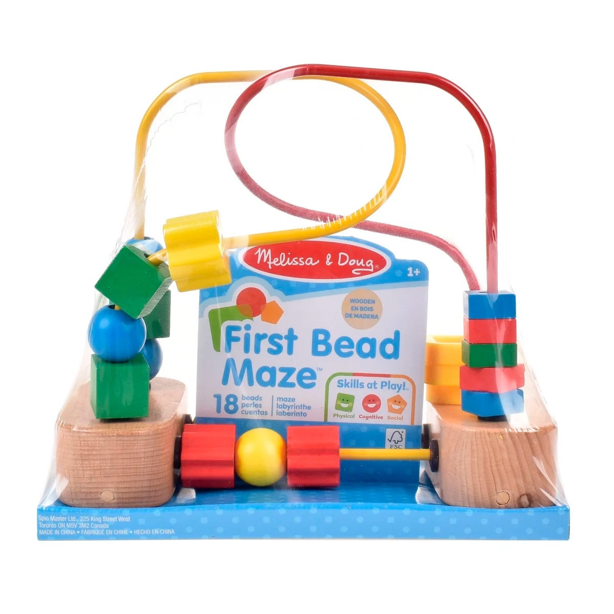 JUGUETE DIDÁCTICO MELISSA & DOUG MI PRIMER LABERINTO DE CUENTAS - 2