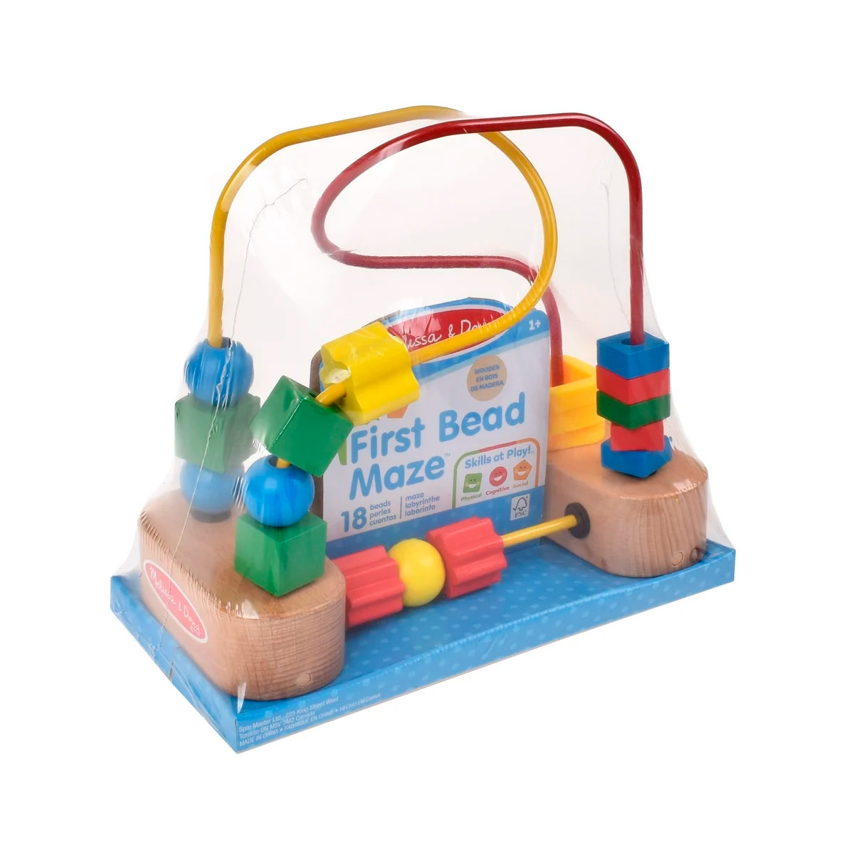 JUGUETE DIDÁCTICO MELISSA & DOUG MI PRIMER LABERINTO DE CUENTAS - 3