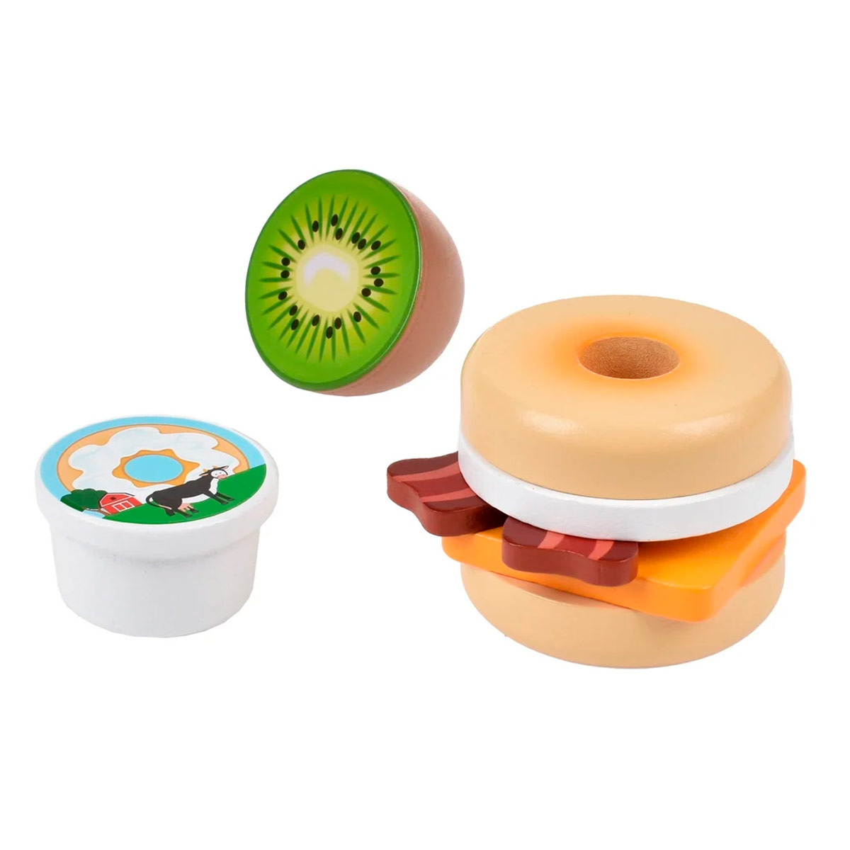 JUGUETE DE COCINA MELISSA & DOUG SET DE COMIDA CAJA DESAYUNO PARA PICNIC - 2