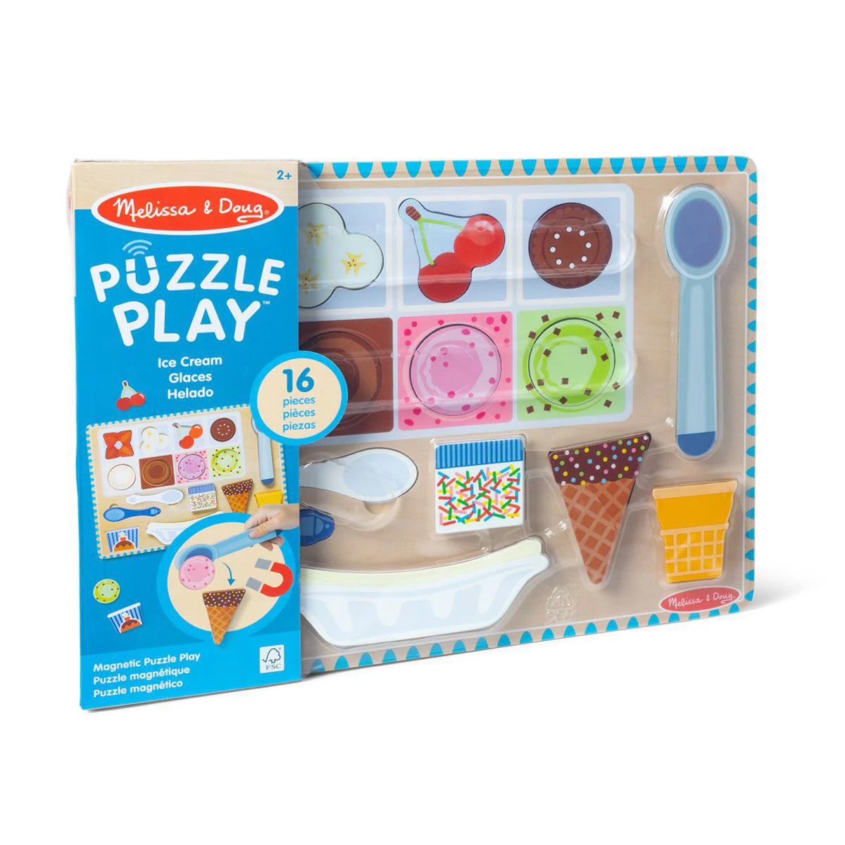 JUEGO DE MESA MELISSA & DOUG SET MAGNETICO CREACION DE HELADOS - 2