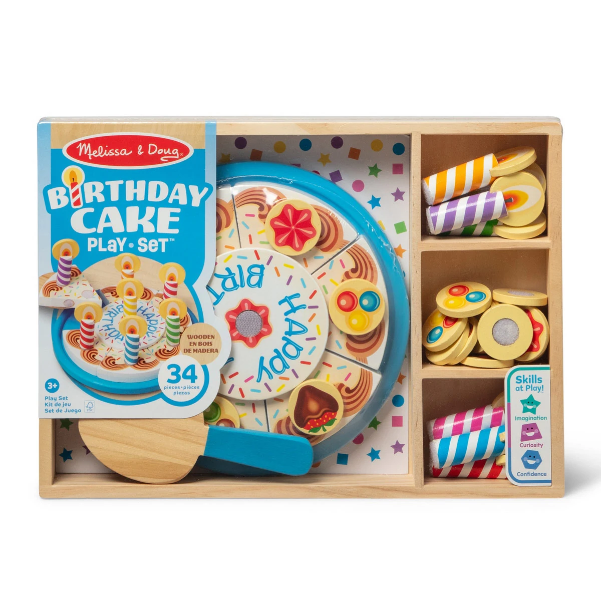 JUEGO DE MESA MELISSA & DOUG SET FIESTA DE CUMPLEAÑOS - 1