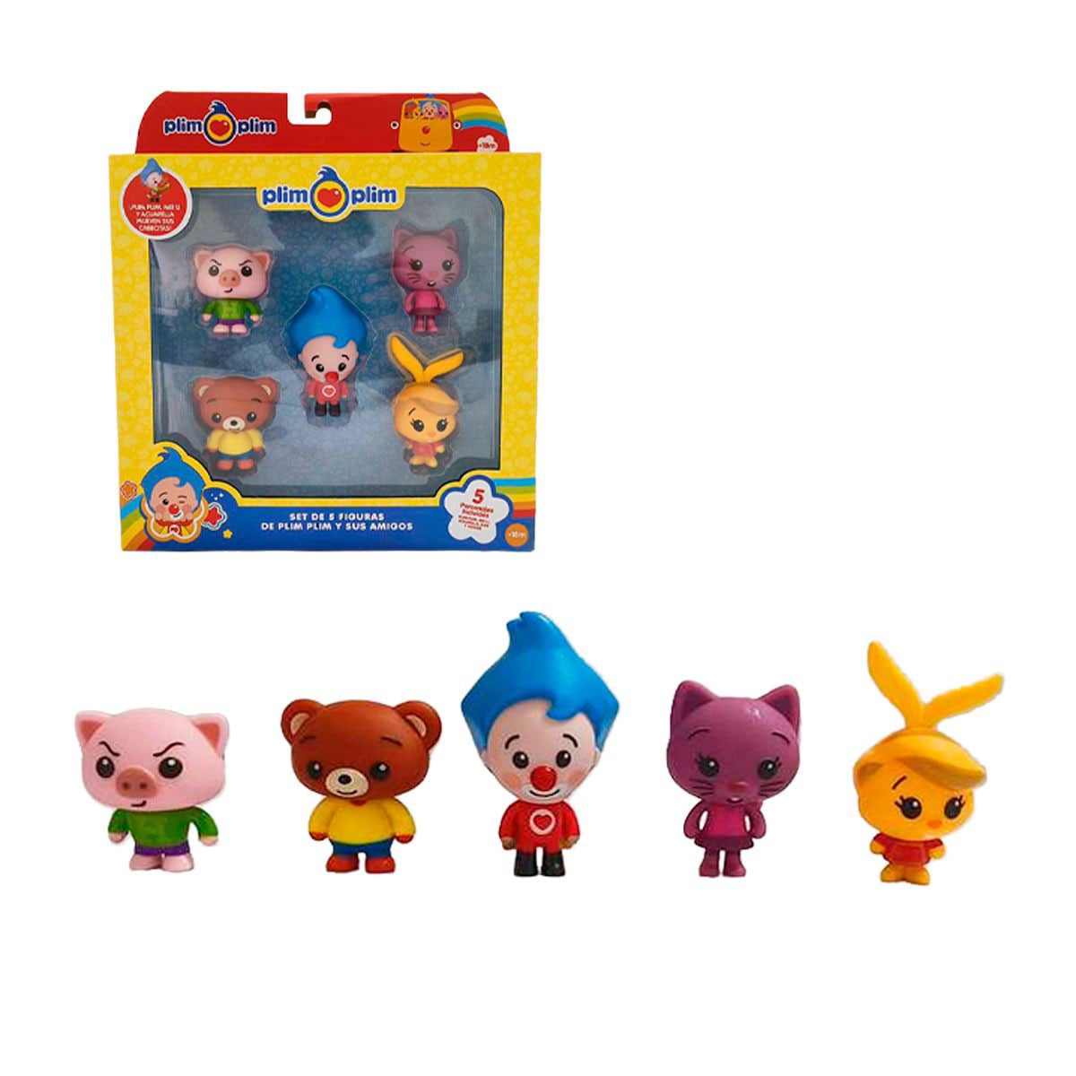 SET 5 FIGURAS PLIM PLIM - 2