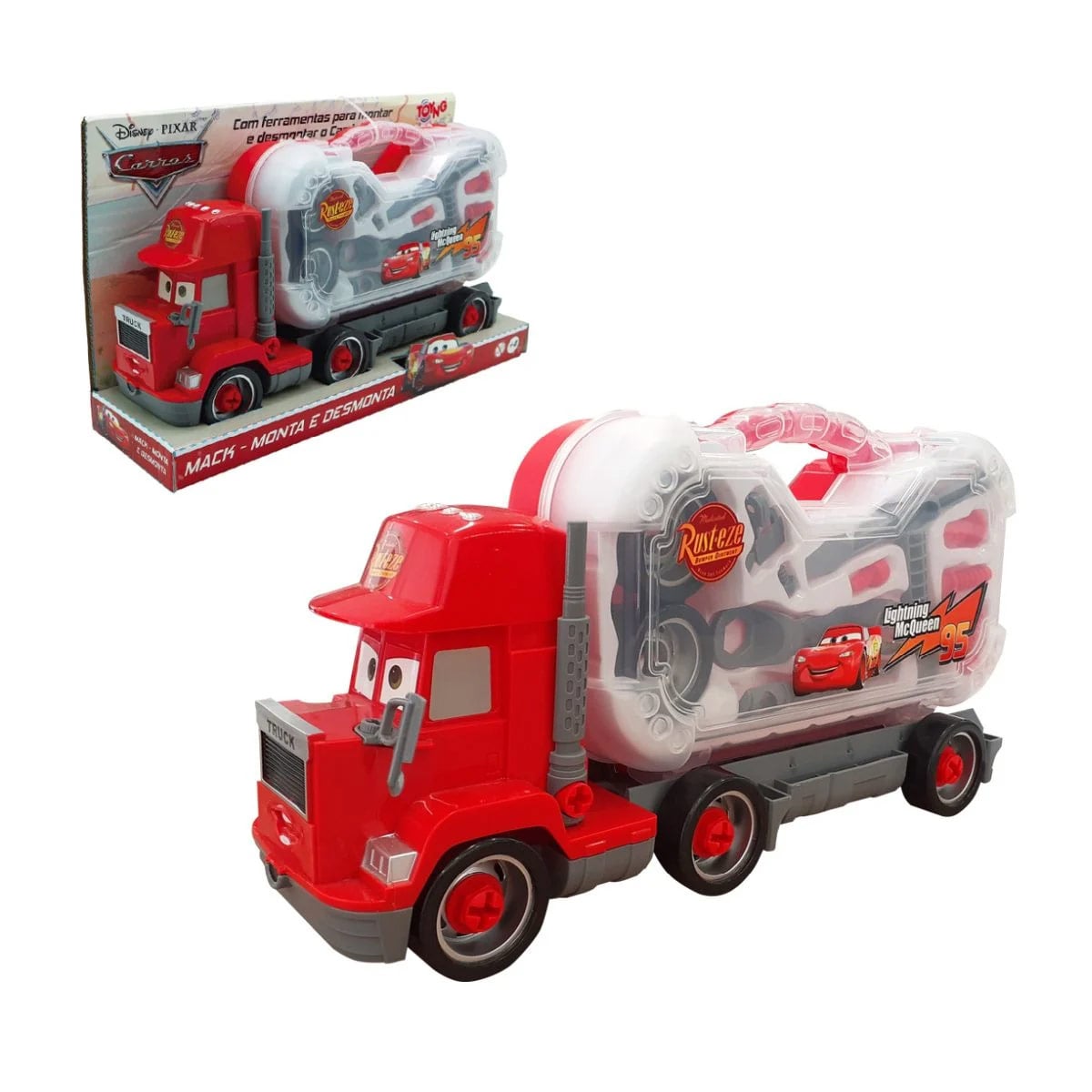 JUEGO ENSAMBLE DISNEY CAMIÓN 38 CM CARS - 1