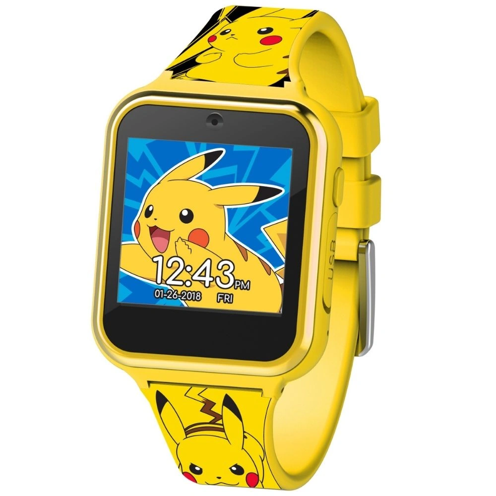 RELOJ POKÉMON INTERACTIVO CORREA AMARILLA - 1