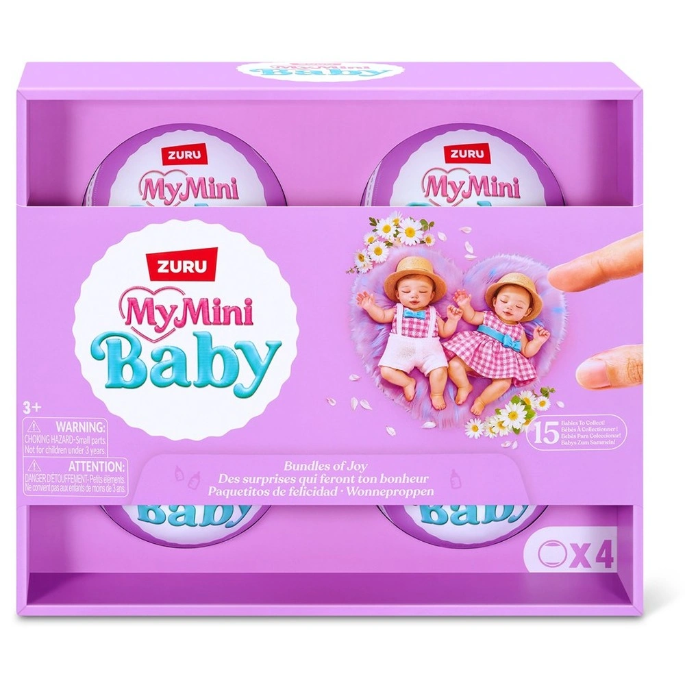 PACK X4 MY MINI BABY CÁPSULAS SORPRESA - 2
