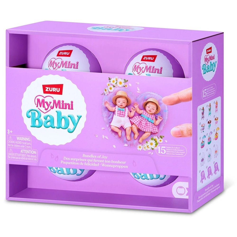 PACK X4 MY MINI BABY CÁPSULAS SORPRESA - 3