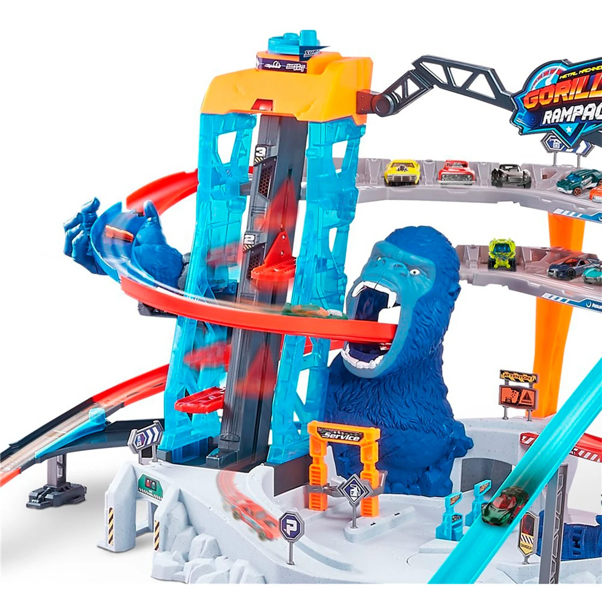 SET DE JUEGO ZURU METAL MACHINES PISTA GORILA - 2