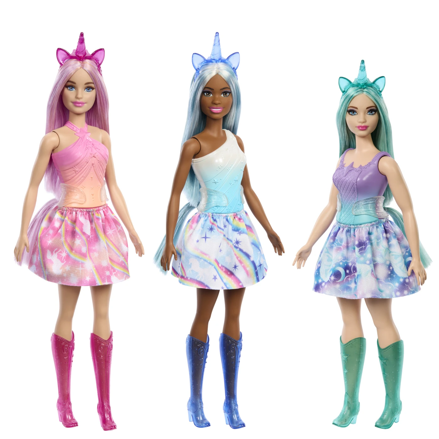 MUÑECA BARBIE FANTASÍA UNICORNIO SORPRESA - 1