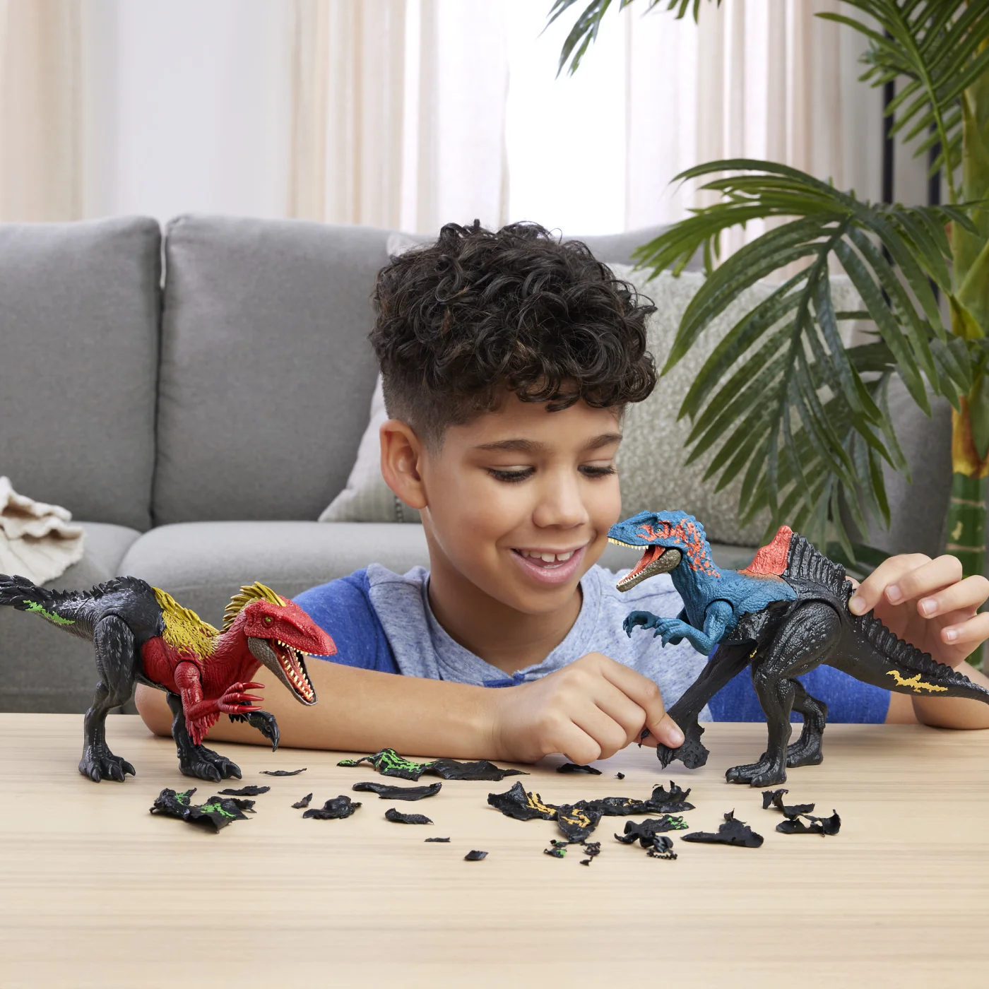 FIGURA DE ACCIÓN JURASSIC WORLD DINO REVEAL DINOSAURIO ESCALA GRANDE - 7