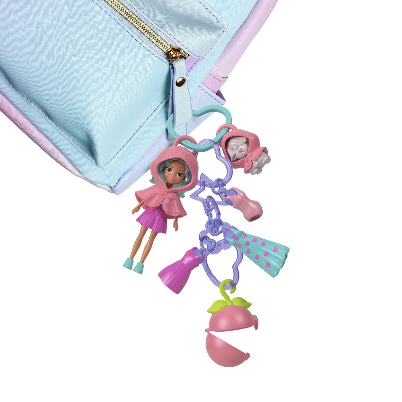 SET DE JUEGO POLLY POCKET LLAVERO FASHION CHARMS - 4