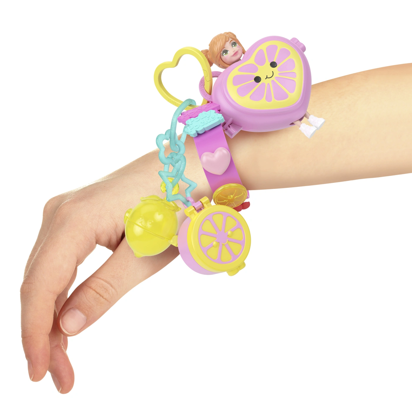 SET PULSERAS POLLY POCKET CON CHARMS - 3