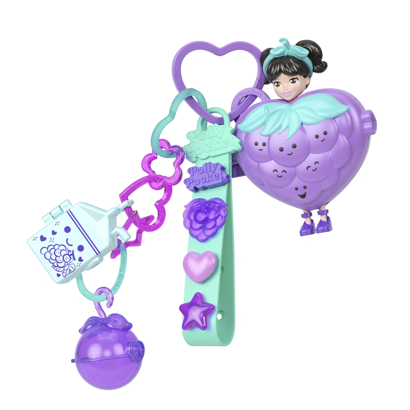 SET PULSERAS POLLY POCKET CON CHARMS - 6