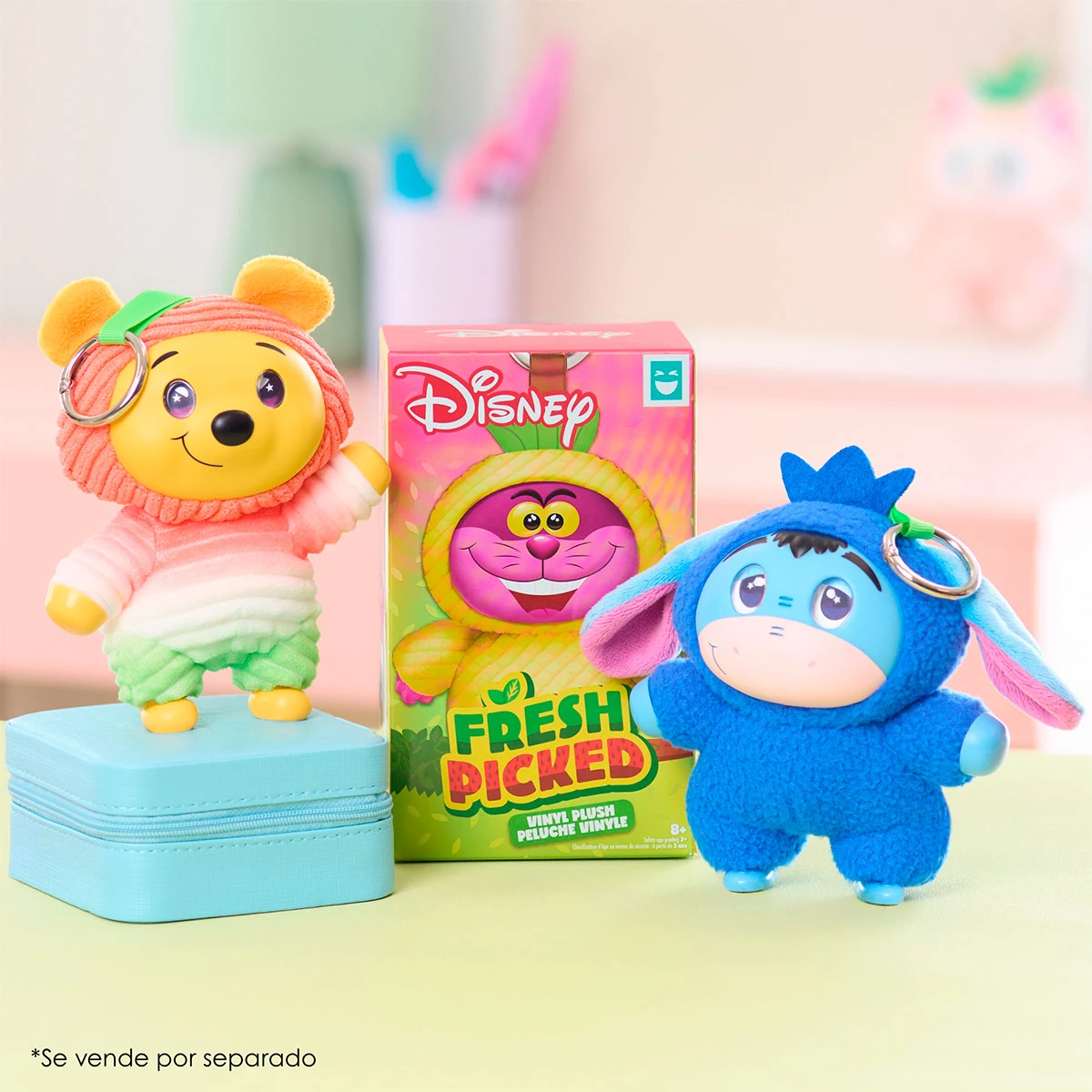 LLAVERO DISNEY FRESH PICKED VINYL PLUSH - CAJA A CIEGAS MODELO ALEATORIO - 4