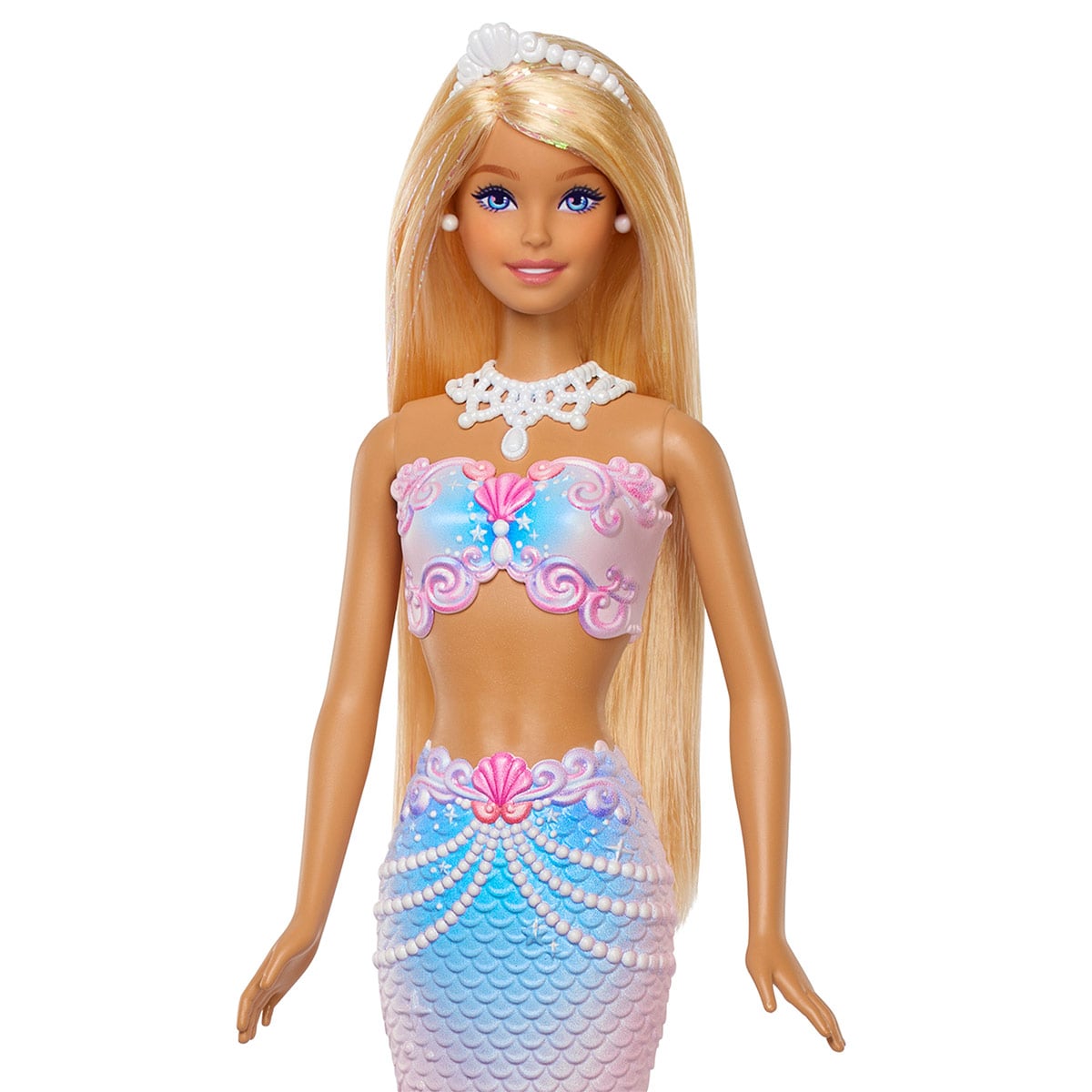 MUÑECA BARBIE SIRENA CON BURBUJAS FANTASÍA - 3