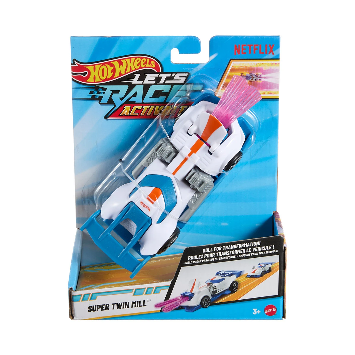 AUTO DE JUGUETE HOT WHEELS AUTO LET'S RACE - MODELO ALEATORIO - 1