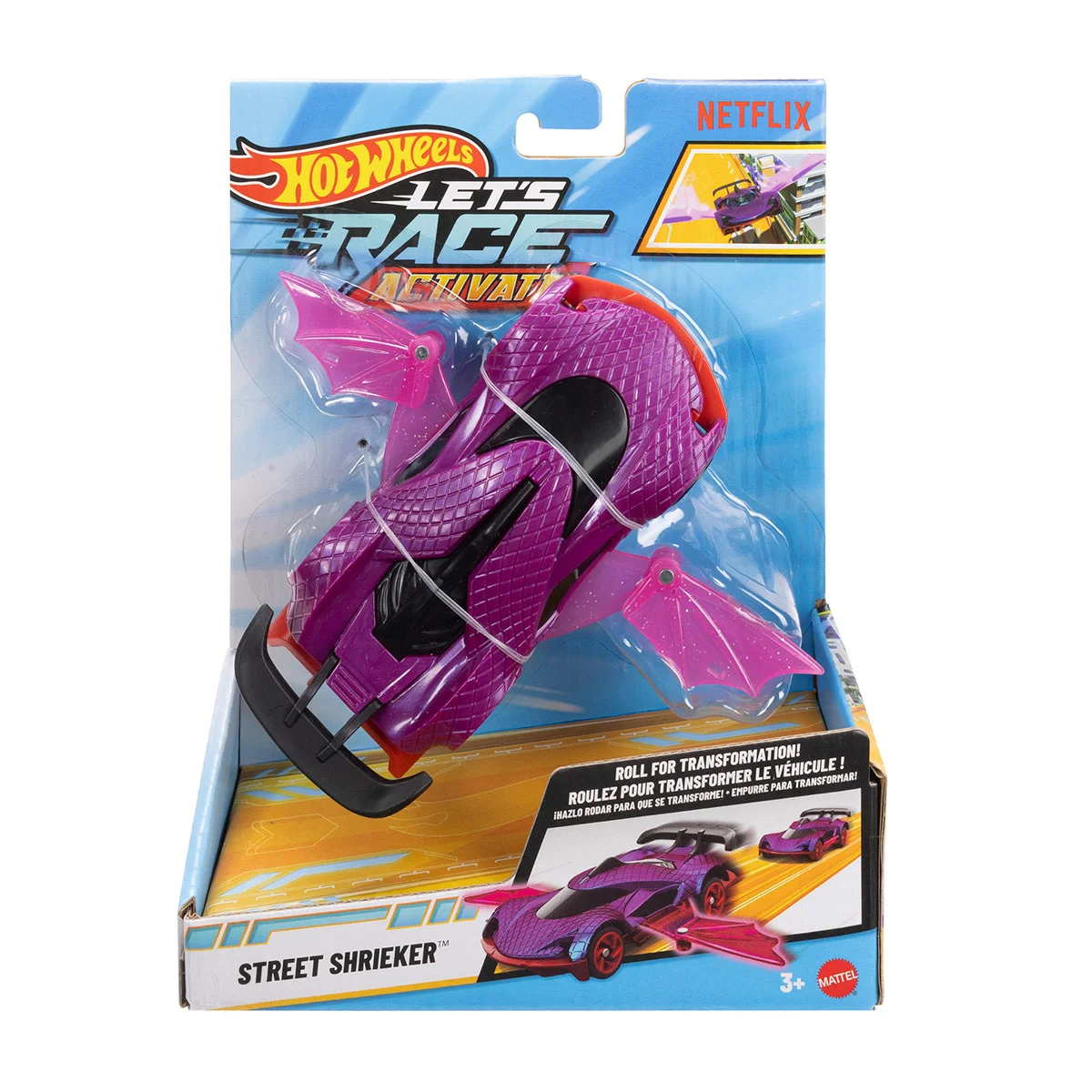 AUTO DE JUGUETE HOT WHEELS AUTO LET'S RACE - MODELO ALEATORIO - 5