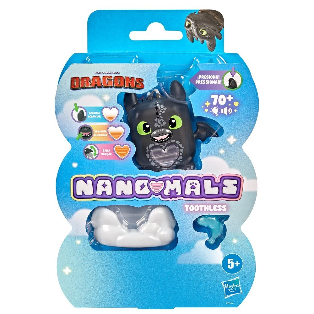 MASCOTA ELECTRÓNICA CHIMUELO HASBRO NANO-MALS G2676 - 1