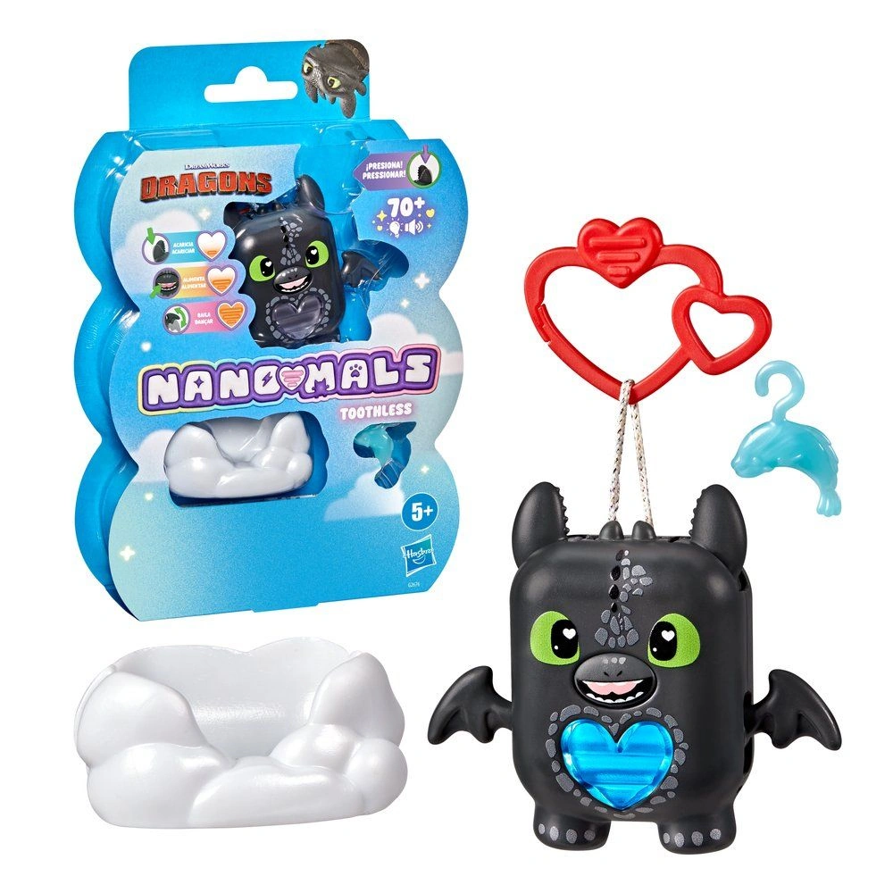 MASCOTA ELECTRÓNICA CHIMUELO HASBRO NANO-MALS G2676 - 2