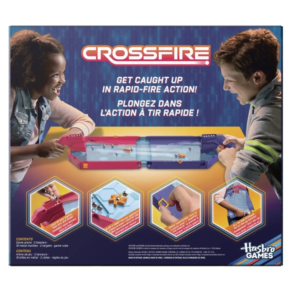 JUEGO DE MESA HASBRO GAMING CROSSFIRE G2919  - 4